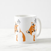 Taza Shiba inu dudoso. コーヒーマグカップ (正面右)