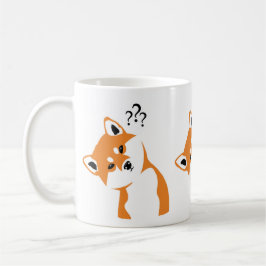 Taza Shiba inu dudoso. コーヒーマグカップ