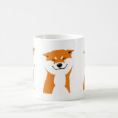 Taza Shiba inu Saludo. コーヒーマグカップ (中央)