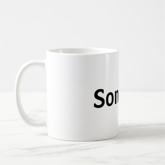 Taza sonidista コーヒーマグカップ (左)