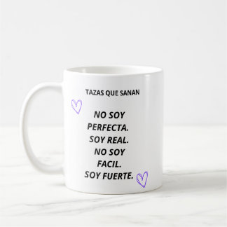 Taza Soy Suficiente – Frase de Empoderamiento コーヒーマグカップ