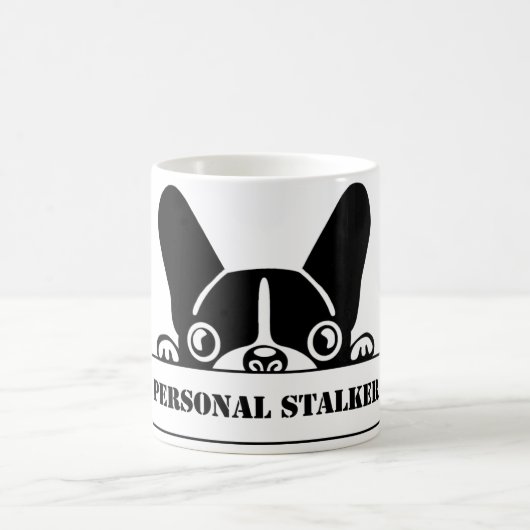 Taza Stalker Frenchie コーヒーマグカップ (中央)