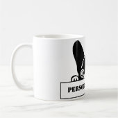 Taza Stalker Frenchie コーヒーマグカップ (左)