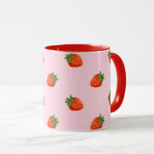 Taza Strawberries マグカップ (正面右)