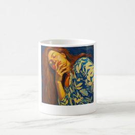 Taza ‘Sueño en Azul" – Arte Emocional para Momento コーヒーマグカップ
