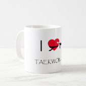 taza taekwondo コーヒーマグカップ (正面左)