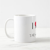 taza taekwondo コーヒーマグカップ (左)