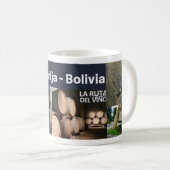 Taza Tarija Bolivia コーヒーマグカップ (正面右)