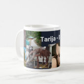 Taza Tarija Bolivia コーヒーマグカップ (正面左)