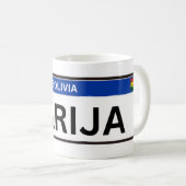Taza Tarija Mercosur コーヒーマグカップ (正面右)