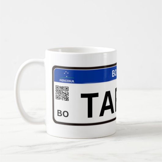 Taza Tarija Mercosur コーヒーマグカップ (左)