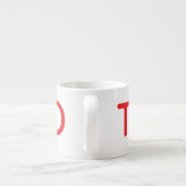 Taza TE AMO エスプレッソカップ (裏面)