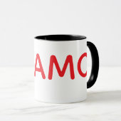 Taza te AMO マグカップ (正面右)