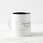 taza tel aviv ツートーンマグカップ (正面左)
