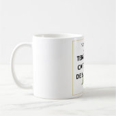 Taza Terapia y Café Plan de Sanación Emocional コーヒーマグカップ (左)