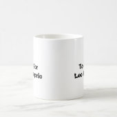Taza To Old for Leo Di Caprio コーヒーマグカップ (中央)