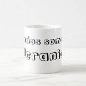 Taza todos somos Ucrania コーヒーマグカップ (中央)