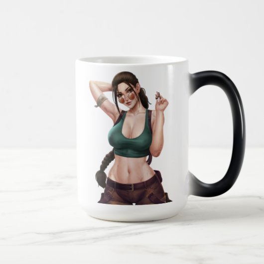 TAZA TOMB RAIDER モーフィングマグカップ (右)