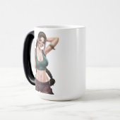 TAZA TOMB RAIDER モーフィングマグカップ (正面左)