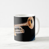 Taza trompeta コーヒーマグカップ (正面右)