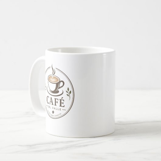 Taza: Un buen café. コーヒーマグカップ (正面左)