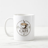 Taza: Un buen café. コーヒーマグカップ (左)