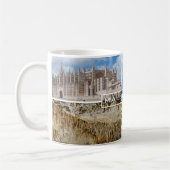 taza varias fotos de la isla de Mallorca コーヒーマグカップ (左)