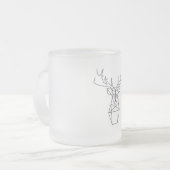 Taza Venado フロストグラスマグカップ (正面左)