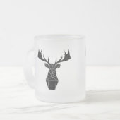 Taza Venado フロストグラスマグカップ (正面左)