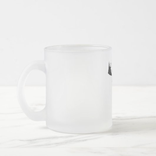 Taza venado negro フロストグラスマグカップ (左)