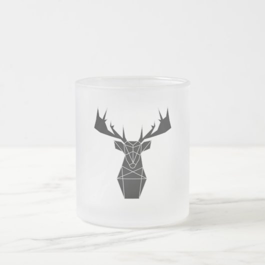 Taza venado negro フロストグラスマグカップ (中央)