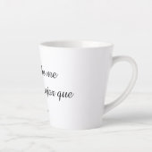taza vilianes de humor  カフェラテマグ (右)