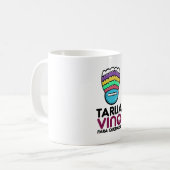 Taza Vino para quedarse コーヒーマグカップ (正面左)