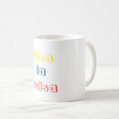 Taza viva la salsa コーヒーマグカップ (正面右)