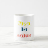 Taza viva la salsa コーヒーマグカップ (中央)
