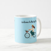 Taza "welcome to the Best life ever" コーヒーマグカップ (正面右)