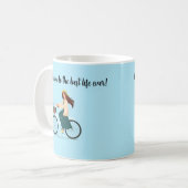 Taza "welcome to the Best life ever" コーヒーマグカップ (正面左)