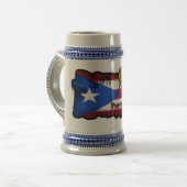 Taza Yoの大豆プエルトリコ ビールジョッキ (正面左)