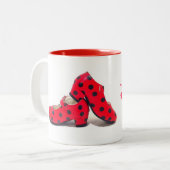 Taza zapatos flamenca ツートーンマグカップ (正面左)