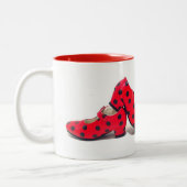 Taza zapatos flamenca ツートーンマグカップ (左)