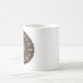 Taza zodiacal コーヒーマグカップ (中央)