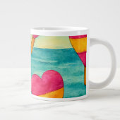 Tazas de café helados en la playa ジャンボコーヒーマグカップ (右)