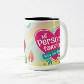 Tazas Día de las Madres ツートーンマグカップ (正面右)