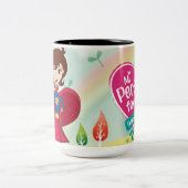 Tazas Día de las Madres ツートーンマグカップ (中央)