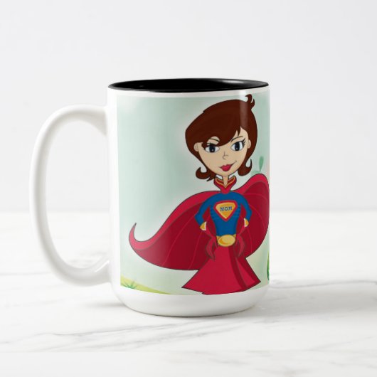 Tazas Día de las Madres ツートーンマグカップ (左)