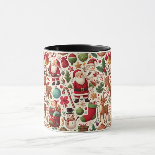 tazas navideñas マグカップ (中央)