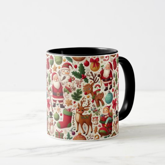 tazas navideñas マグカップ (正面右)
