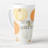 tazas para otoño カフェラテマグ (左アングル)