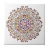 Tazhib decorado del arte persa, mandala persa タイル (正面)