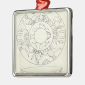 TazzaはTarquiniaで見つけました メタルオーナメント (左)